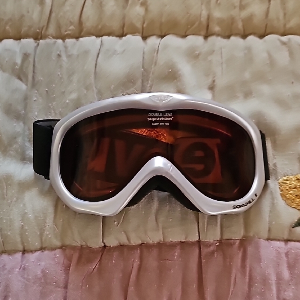 Bolle White Ski Goggles